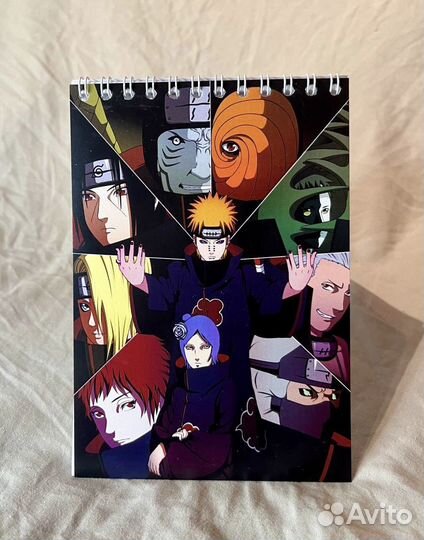 Блокнот А6 наруто тетрадь смерти фарфоровая кукла