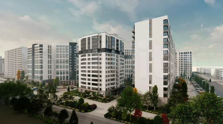 Квартира-студия, 35,5 м², 10/14 эт.