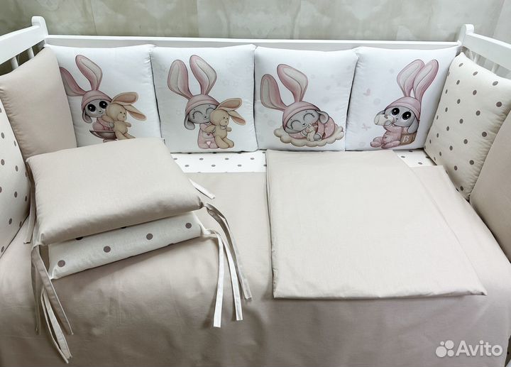 Детской постельное для новорожденных