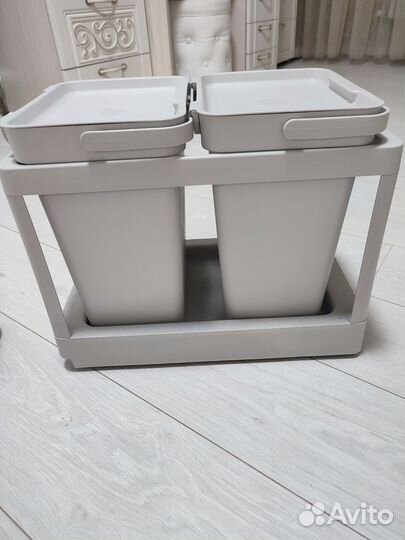 Выдвижная Система IKEA hallbar + 2 ведра