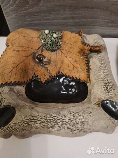 Пепельница, глина, ручная работа, цена одной 450