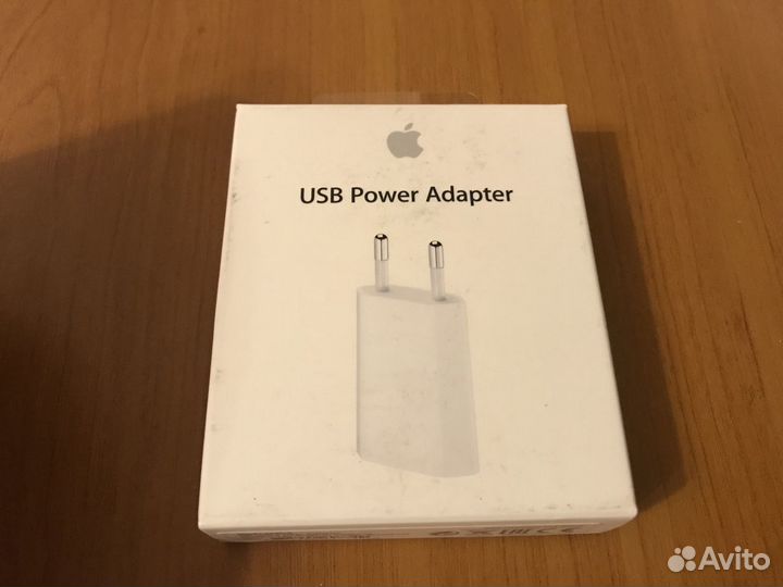 Apple USB power adapter - зарядное устройство