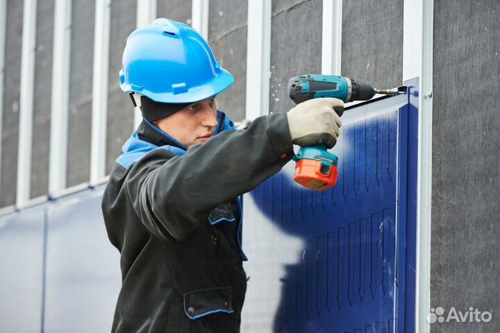 Работа вахтой строительство. Фасадчики