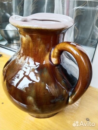 Большой керамический кувшин СССР