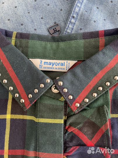 Рубашки mayoral 86/92