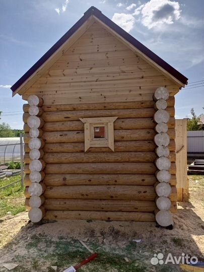 Строительство бани 6 на 3 под крышу или под ключ