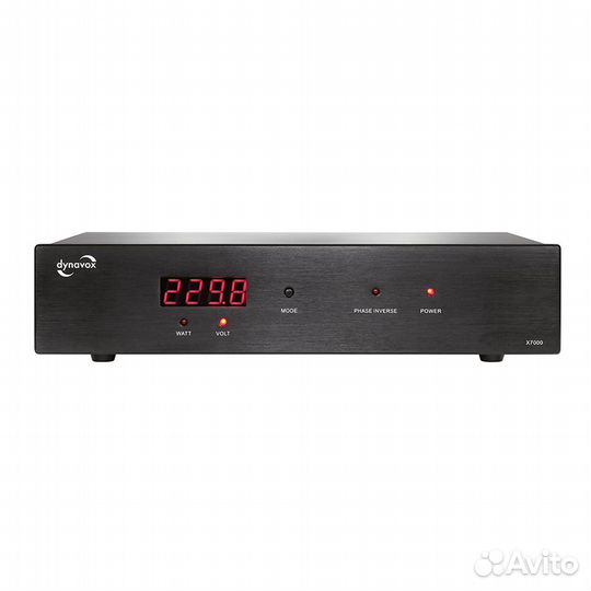 Сетевой фильтр Dynavox X7000 Black 207623