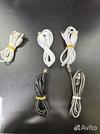 Кабель для зарядки USB Type-C, Micro-USB