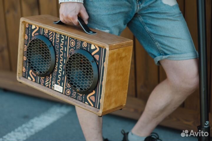 Авторский бумбокс (bluetooth колонка)