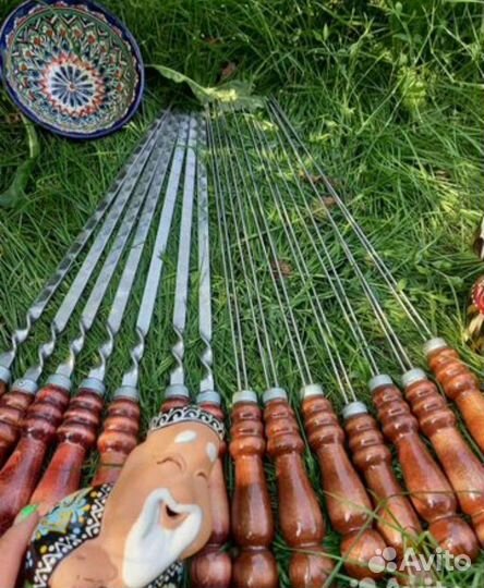 Шампура из нержавейки 40/45см