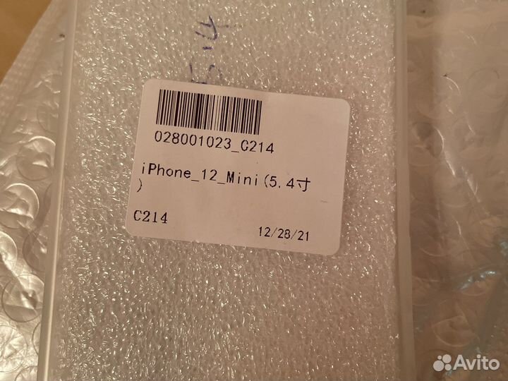 Чехол на айфон 12 мини новый