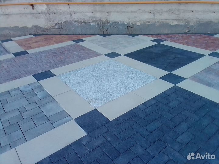 Укладка тротуарной плитки