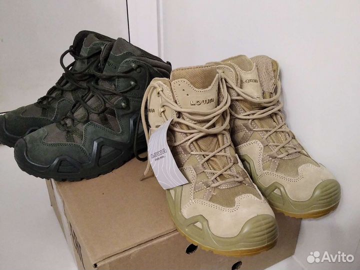Ботинки военные тактические lowa