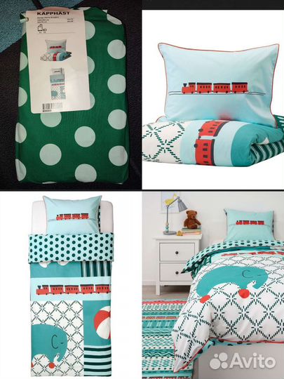 Детское постельное белье Икеа IKEA