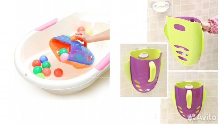 Органайзер в ванну. хранения аксессуаров и игрушек