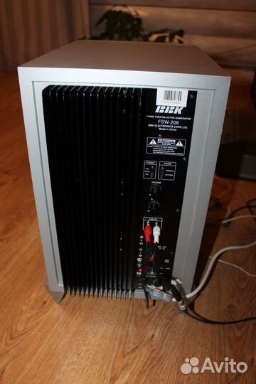 Сабвуферы активные