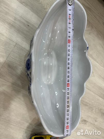 Фруктовница гжель