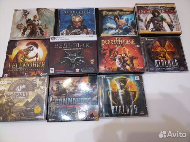 Диски игры на пк pc