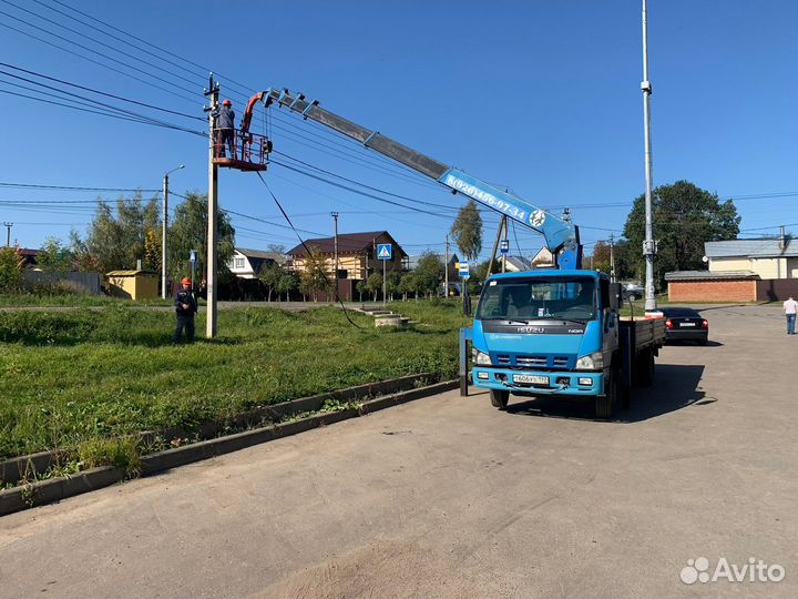 Аренда манипулятора автовышка