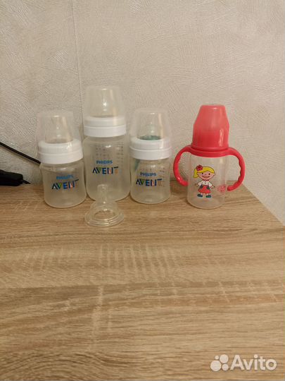 Бутылочки для кормления avent