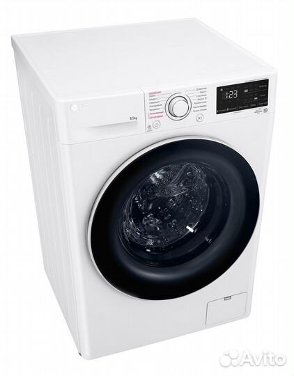 Стиральная машина LG F4V3ES0W, 8,5кг