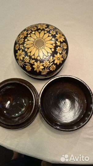 Шкатулка деревянная