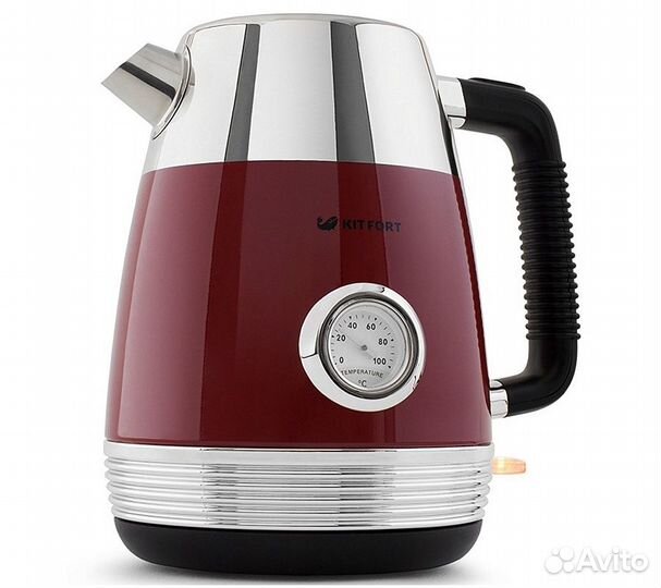 Чайник Kitfort KT-633-2 1.7л. 2150Вт красный (корп