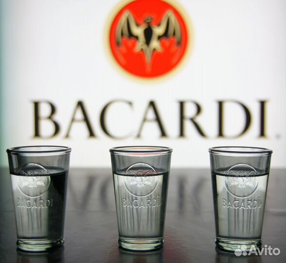Коллекционное брендированное стекло - Bacardi