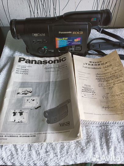 Видеокамера кассетная panasonic