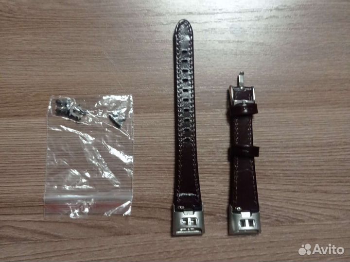 Ремешок кожаный для часов Huawei Band 4 Pro