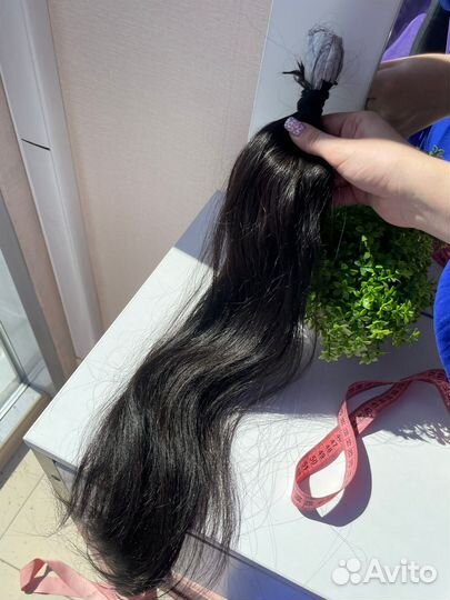 Волосы для наращивания 65 см бу