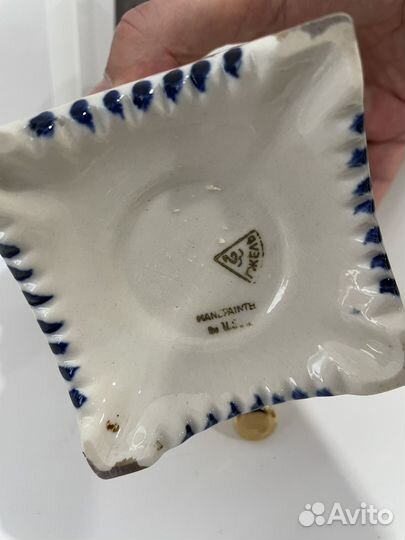 Самовар фарфоровый Гжель