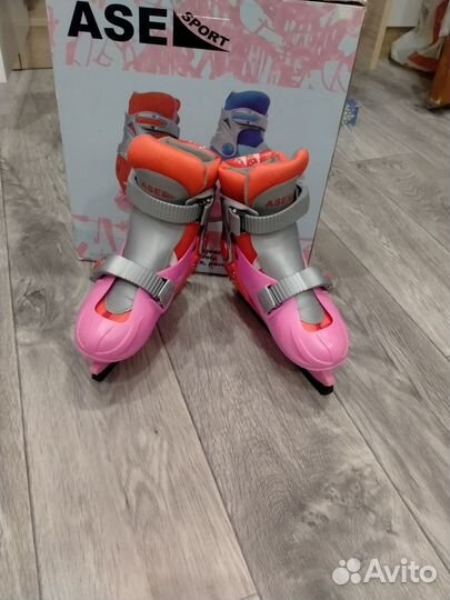 Коньки раздвижные 29-32