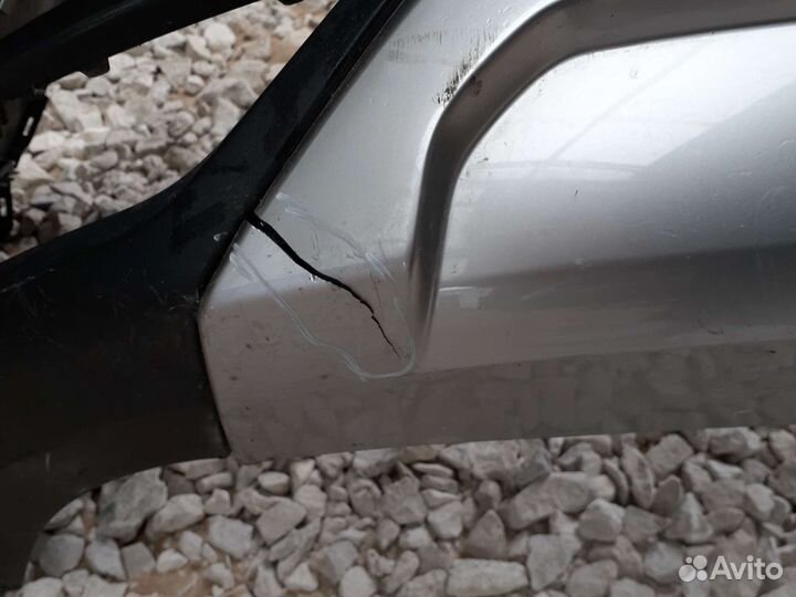 Бампер задний Kia Rio 4 X-line рестайлинг 2020