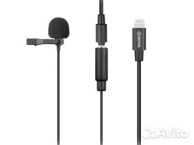 Петличный микрофон boya mi2
