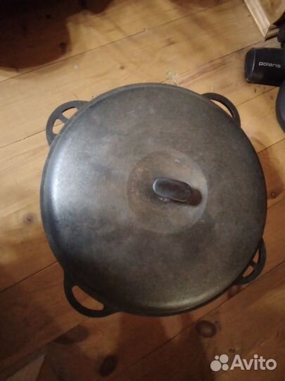 Казан чугунный бу