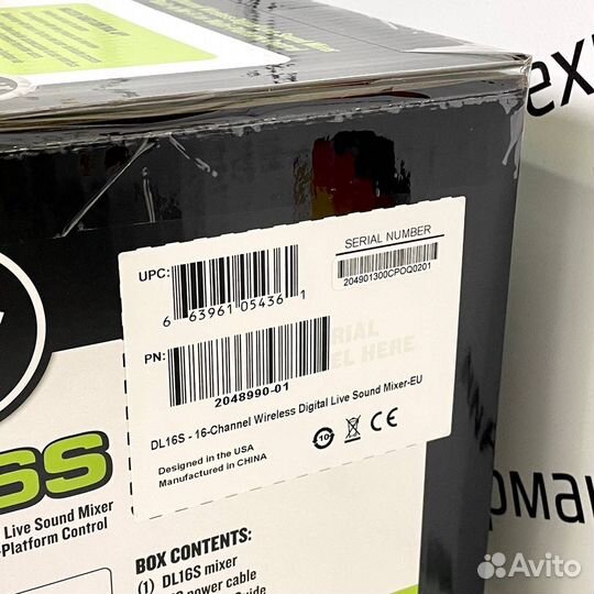 Микшерный пульт Mackie DL16S