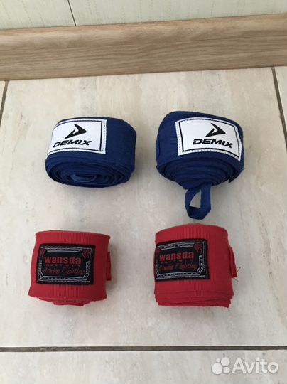 Бинты для бокса скакалка с утяжелителем Verlast