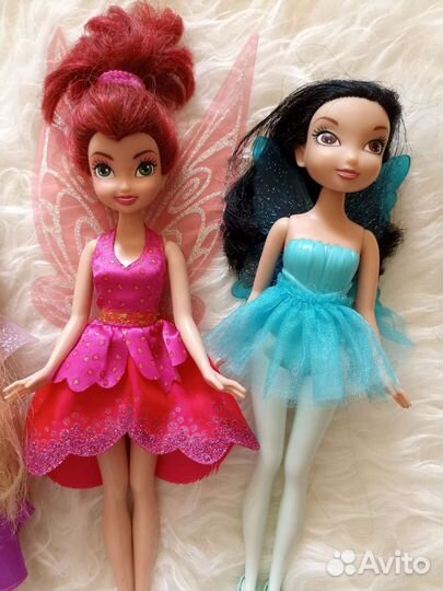 Кукла барби 90 х, рапунцель, феи