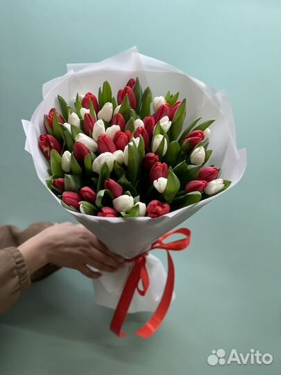 Тюльпаны букеты цветы в Москве