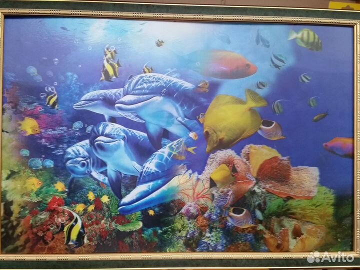 Картины 3-D,голографические 40-60см