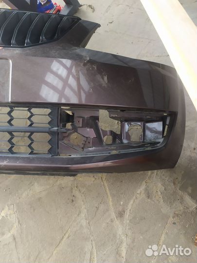 Бампер передний на skoda octavia