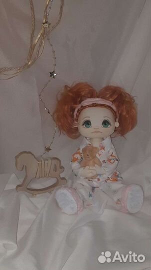 Интерьерная кукла ручной работы