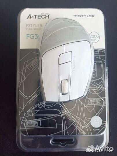 Беспроводная мышь a4tech Fstyler FG30S