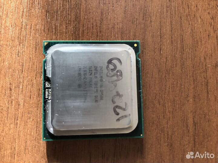 Процессор intel core 2 quad q9500, 2,83 Mhz