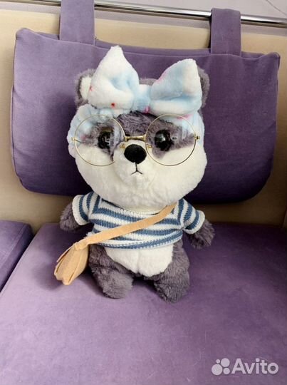 Собачка Шиба Ину Сиба Ину Лалафанфан Утка