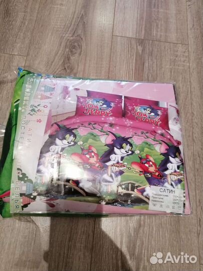 Детское постельное белье новое