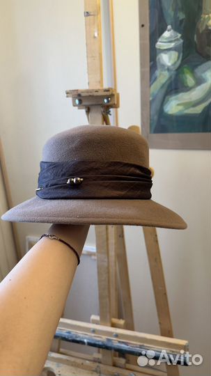 Шляпа фетровая женская