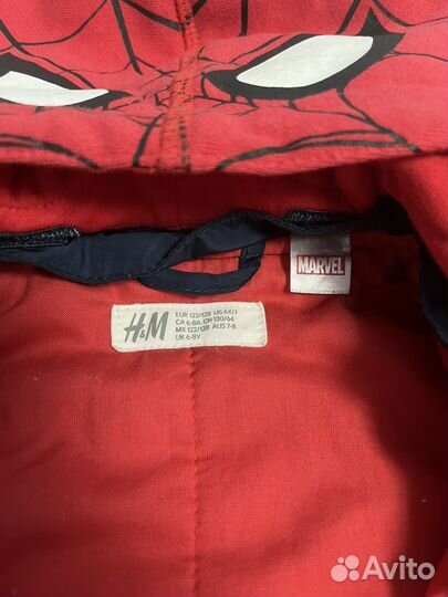 Куртка (бомбер) spider men H&M 122/128