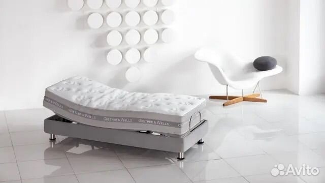 Кровать+матрас авкона Ergomotion 633